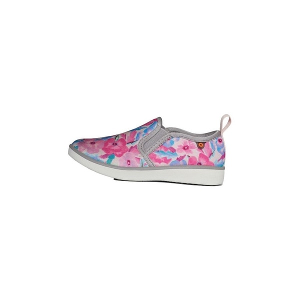 Shop Bogs Casual Shoes Girl Kicker Pansies Wash Pattern Machine Wash Free Shipping Today Overstock 30542407