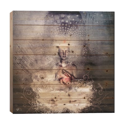 Forever Can Be Print On Wood by Cameron Gray - Multi-Color