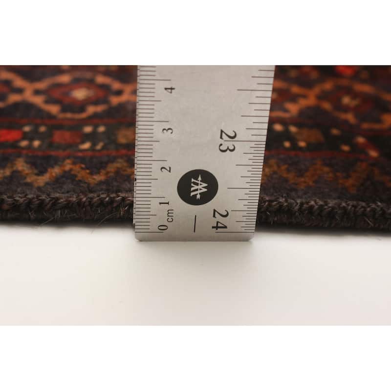 Teimani Black Rug 2'11" x 4'7" - 2'11 x 4'7