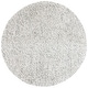 preview thumbnail 33 of 36, SAFAVIEH Handmade Berber Shag Bibeta Wool Rug 6' Round - Ivory/Green - Round
