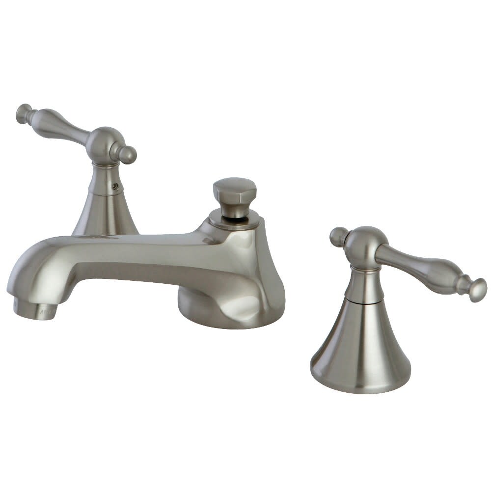 Kingston Brass 1.2 GPM Widespread Bathroom Faucet with Pop-Up Drain