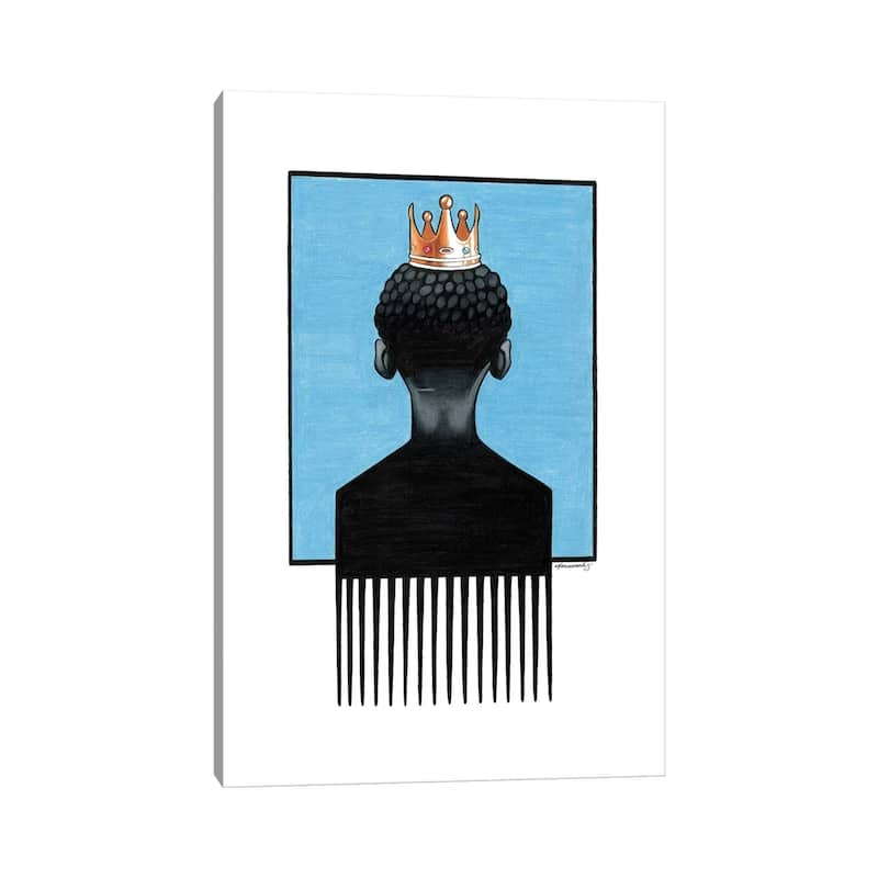 iCanvas "Little Prince Afropick" by Manasseh Johnson Canvas Print