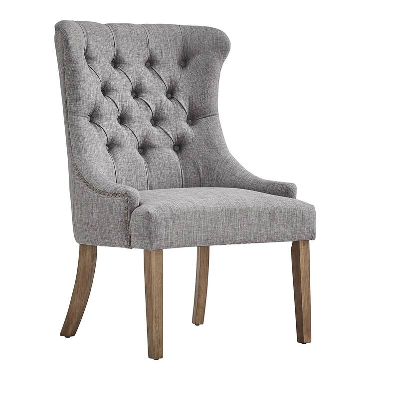 Kimpton Upholstered Button-tufted Wingback Chair by iNSPIRE Q Artisan