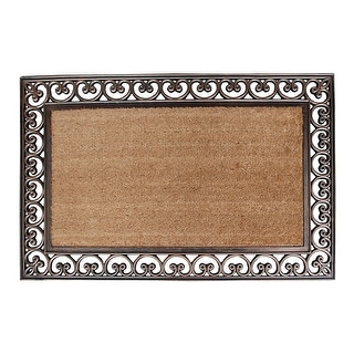 Extra Thick Home Woven Door Mat All Natural Coir 36 x 24 inch Extra Thick Home Woven Door Mat All Natural Coir 36 x 24 inch