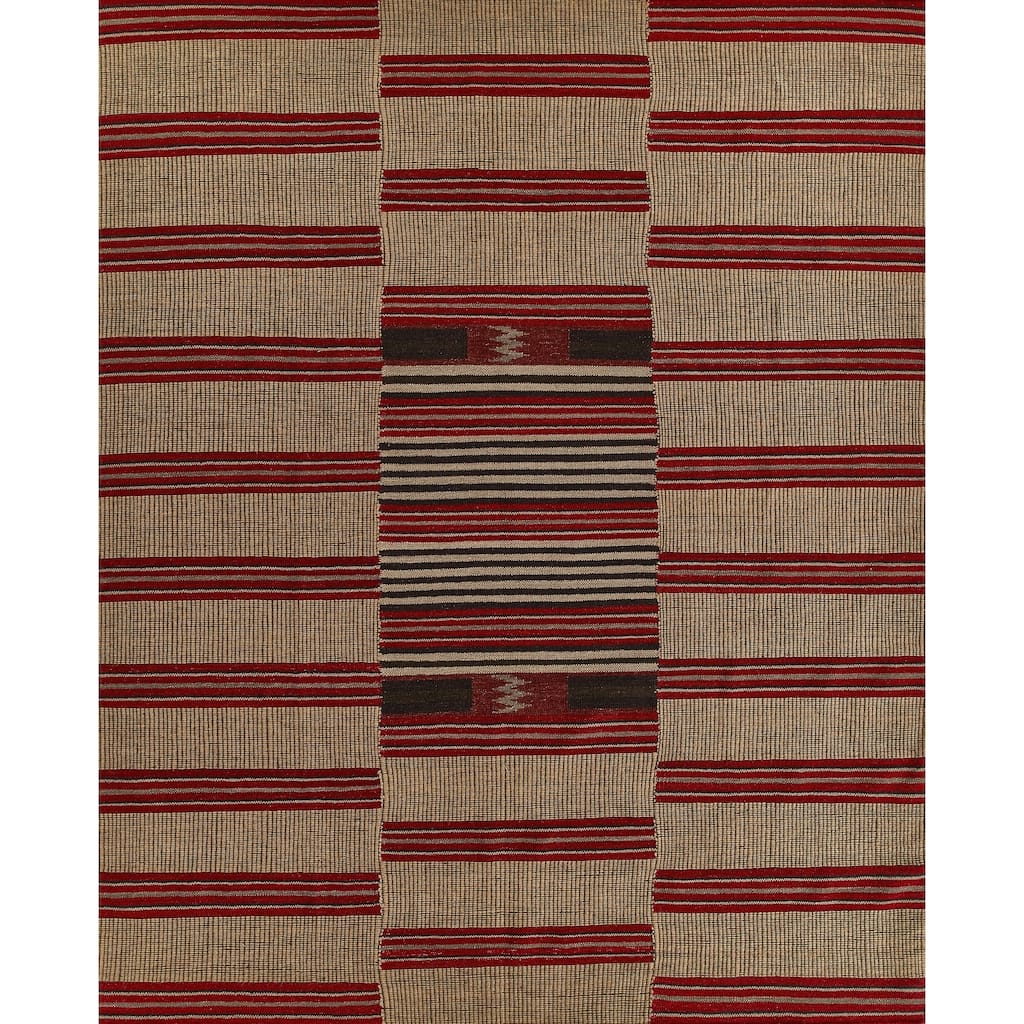 Momeni Adobe Hand Woven Wool and Jute Geometric Area Rug