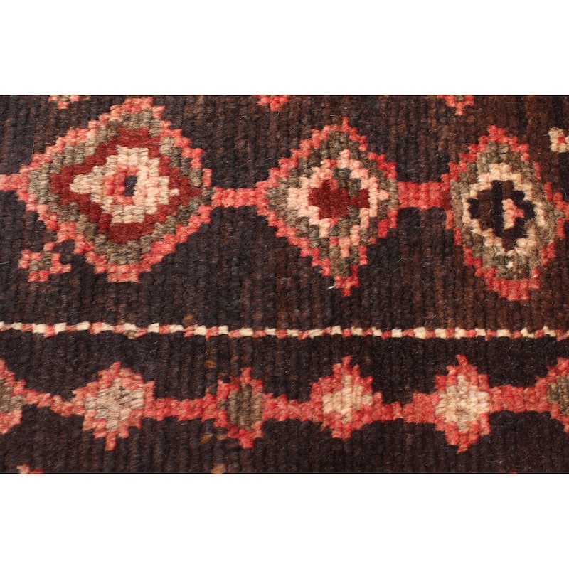ECARPETGALLERY Hand-knotted Andelz Brown Wool Rug - 4'3 x 7'7