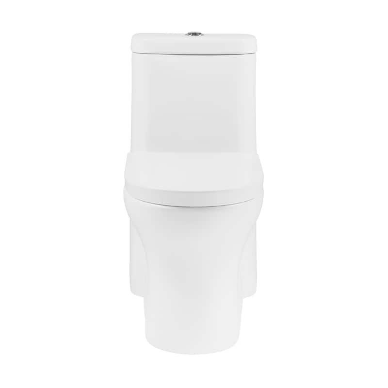 Monaco One-Piece Elongated Toilet Dual Flush 1.1/1.6 Gpf With 10" Rough In - 34" x 24" 37"