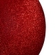 preview thumbnail 3 of 1, Inflatable Tinsel Commercial Christmas Ball Outdoor Ornament 23.5" Red
