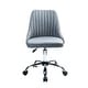 preview thumbnail 3 of 32, Porthos Home Jarvis Fabric Upholstered Office Chair with Chrome Base