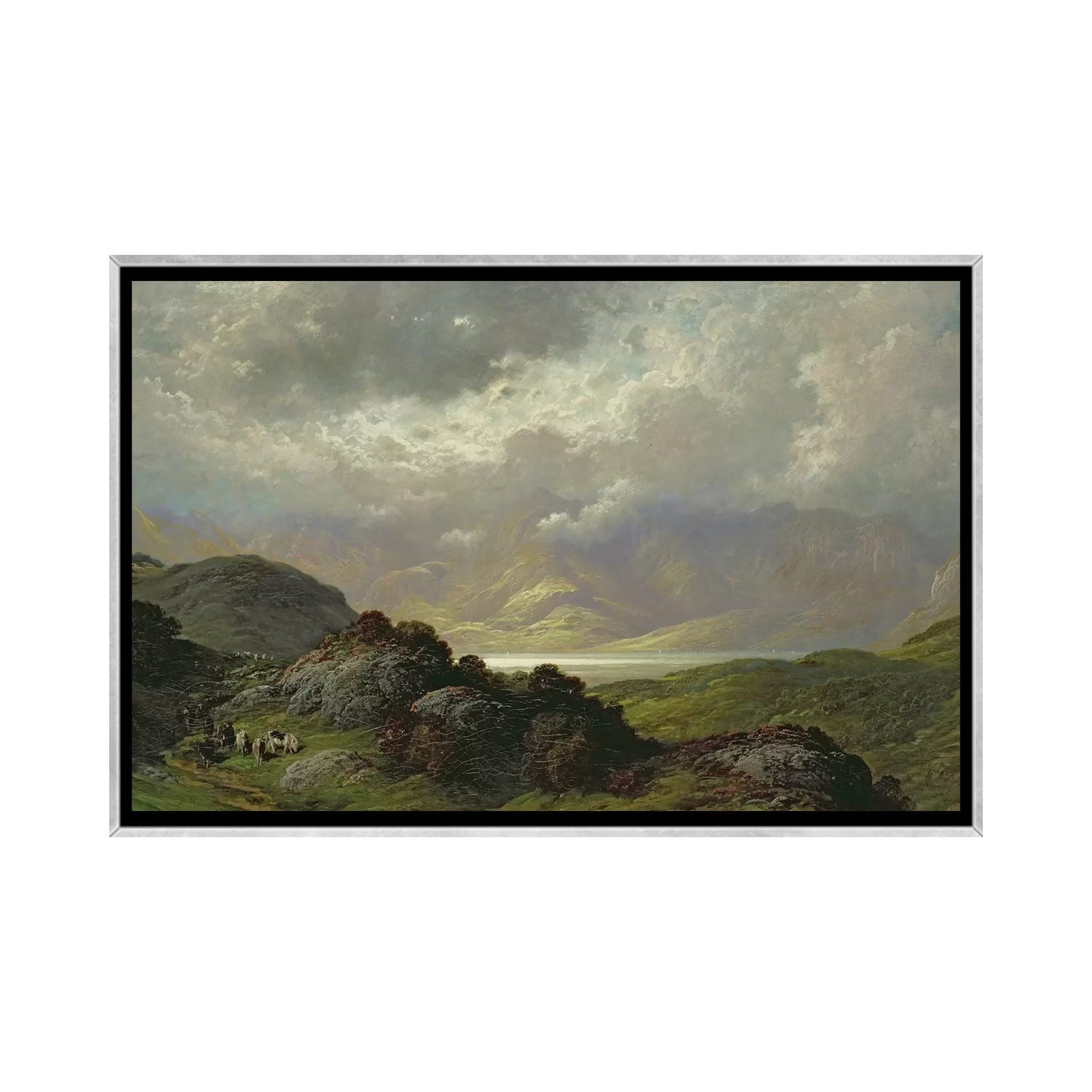 iCanvas "Scottish Landscape " by Gustave Dore Framed