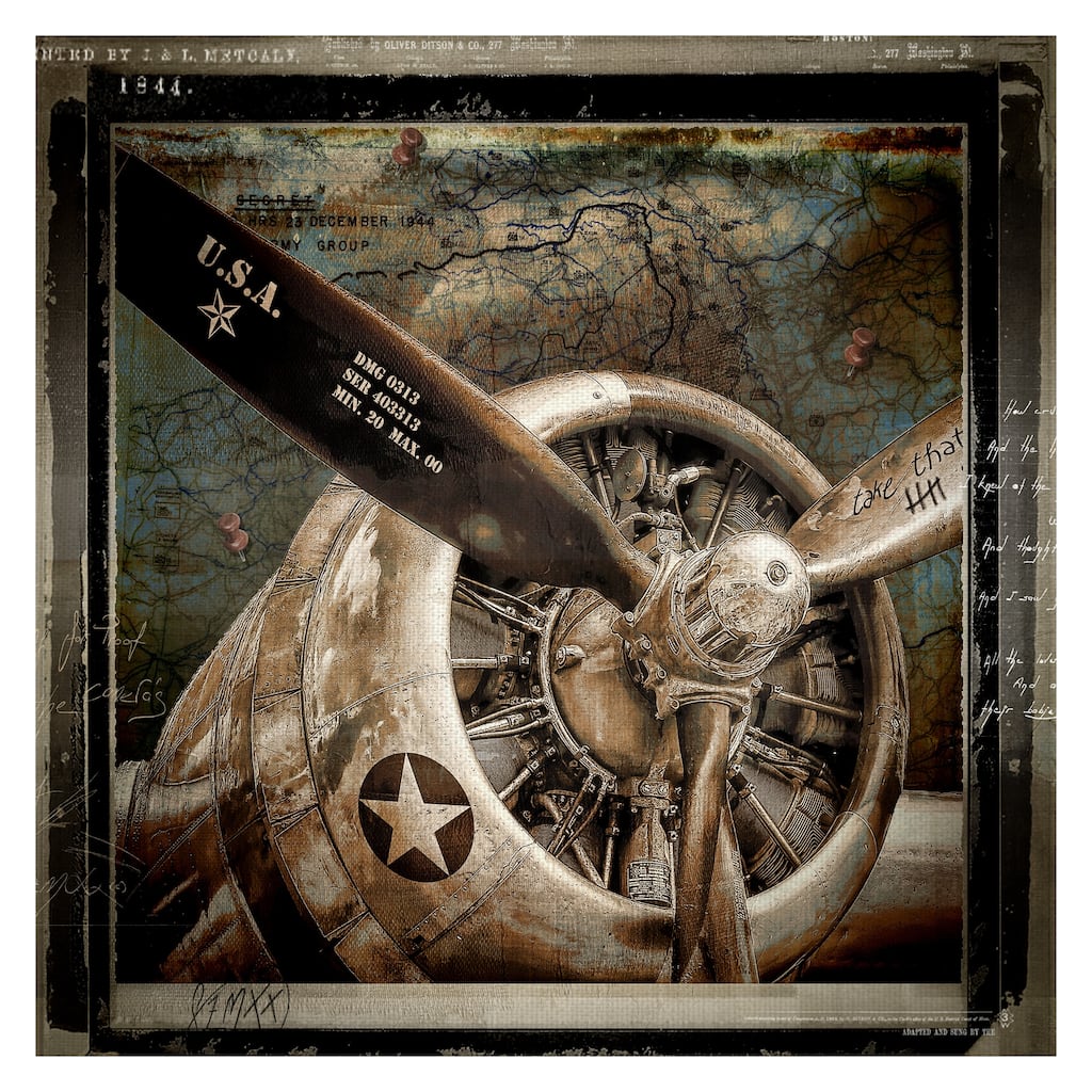 Wing and a Prayer by Mindy Sommers Canvas Art Print