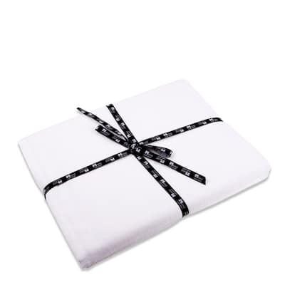 Solana Linen Table Cloth White- A - White