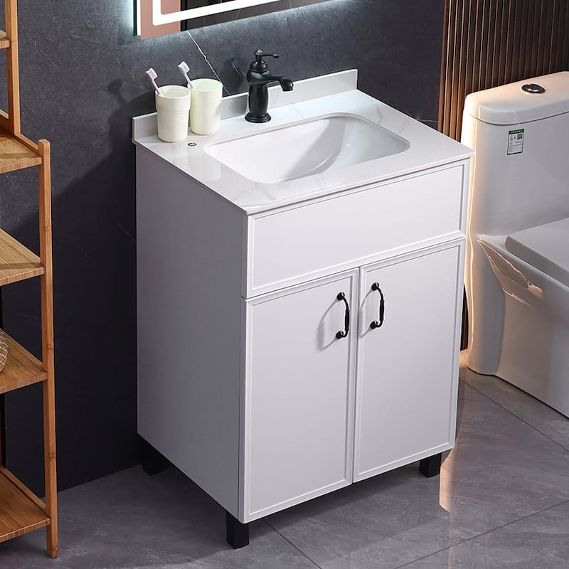 24 Inch Bathroom Vanity with Sink Stylish and Modern Affordable Bathroom Furniture