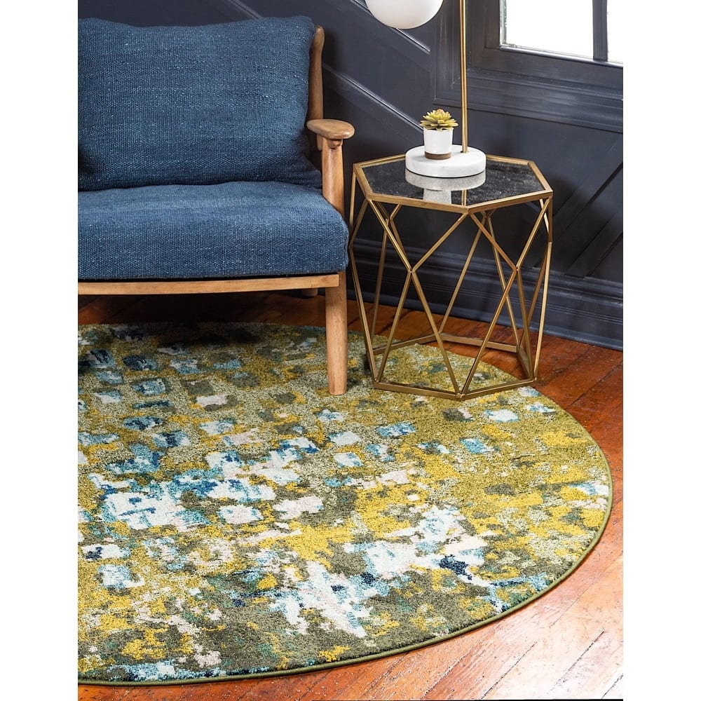Contemporary Zhale Collection Area Rug