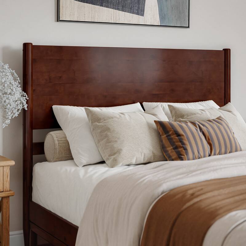 AFI Pasadena Panel Headboard - Walnut - Queen