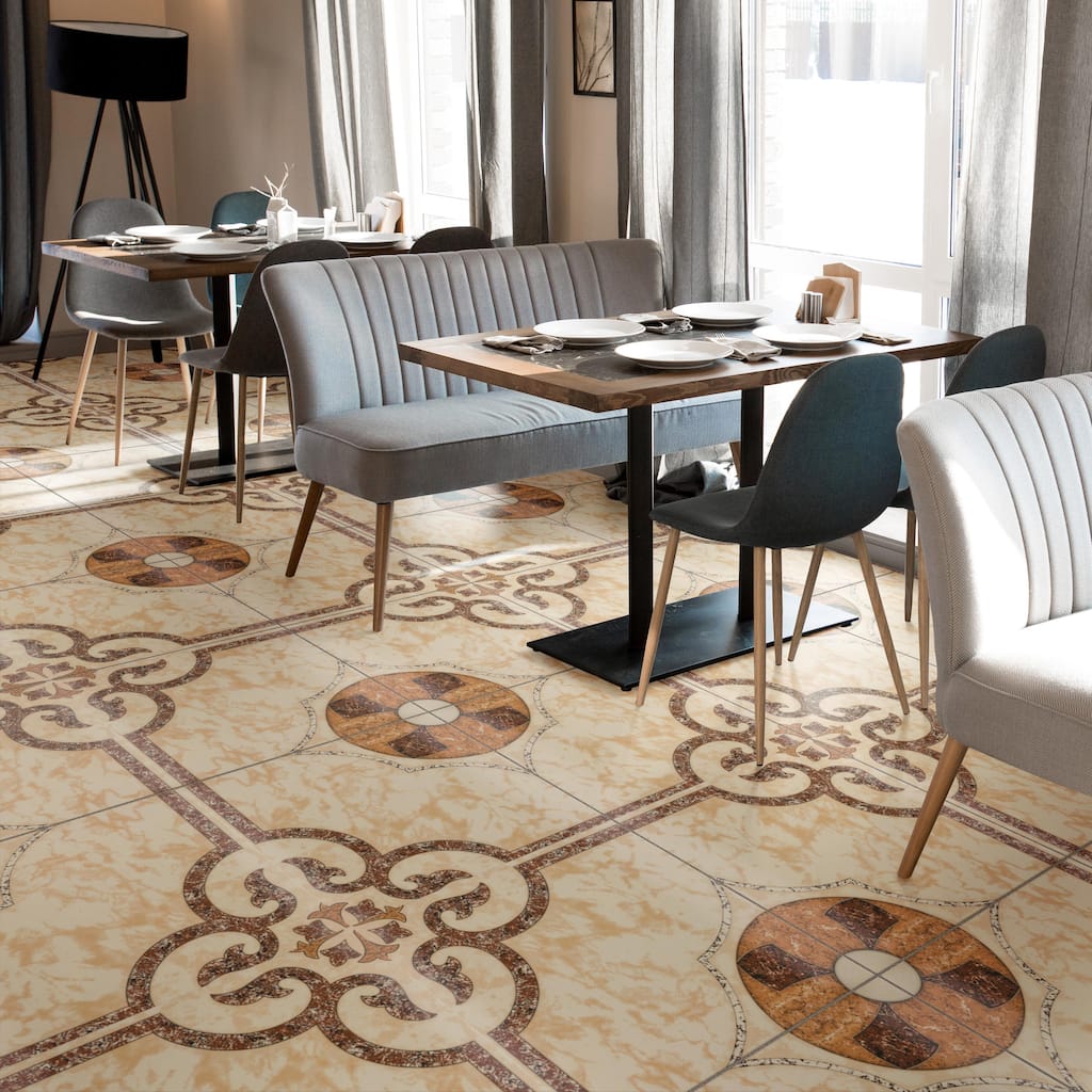 Merola Tile Cairoo 17-3/4" x 17-3/4" Ceramic Floor and Wall Tile