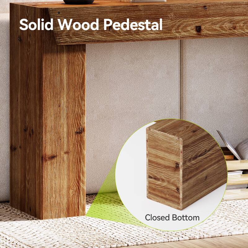 Solid Wood Console Table