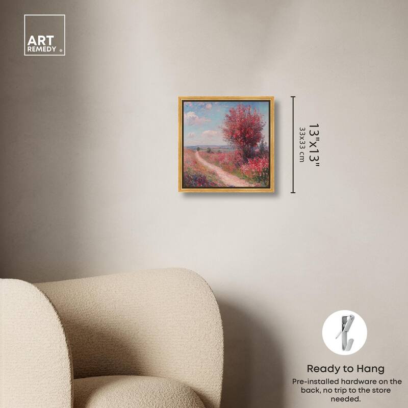 Pourville Breeze Canvas by Art Remedy