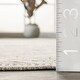 preview thumbnail 5 of 7, Nuloom Handmade Flatweave Striped Trellis Cotton Fringe Area Rug