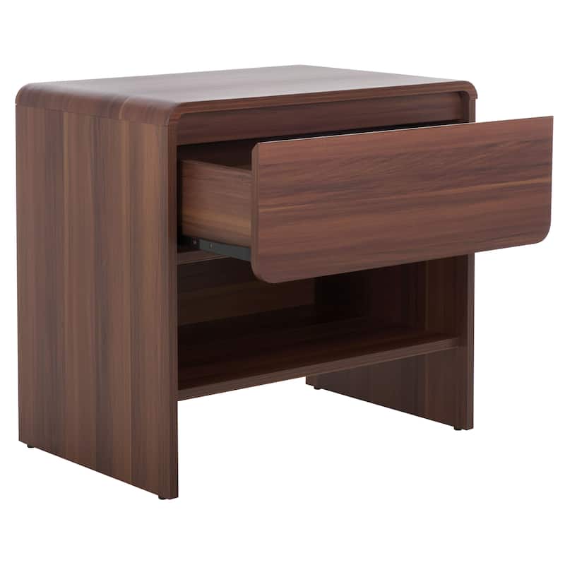 SAFAVIEH Arsenio 1-Drawer 1-Shelf Nightstand Table