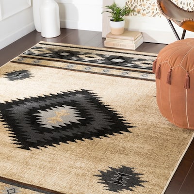 Livabliss Nurzhan Southwestern Area Rug