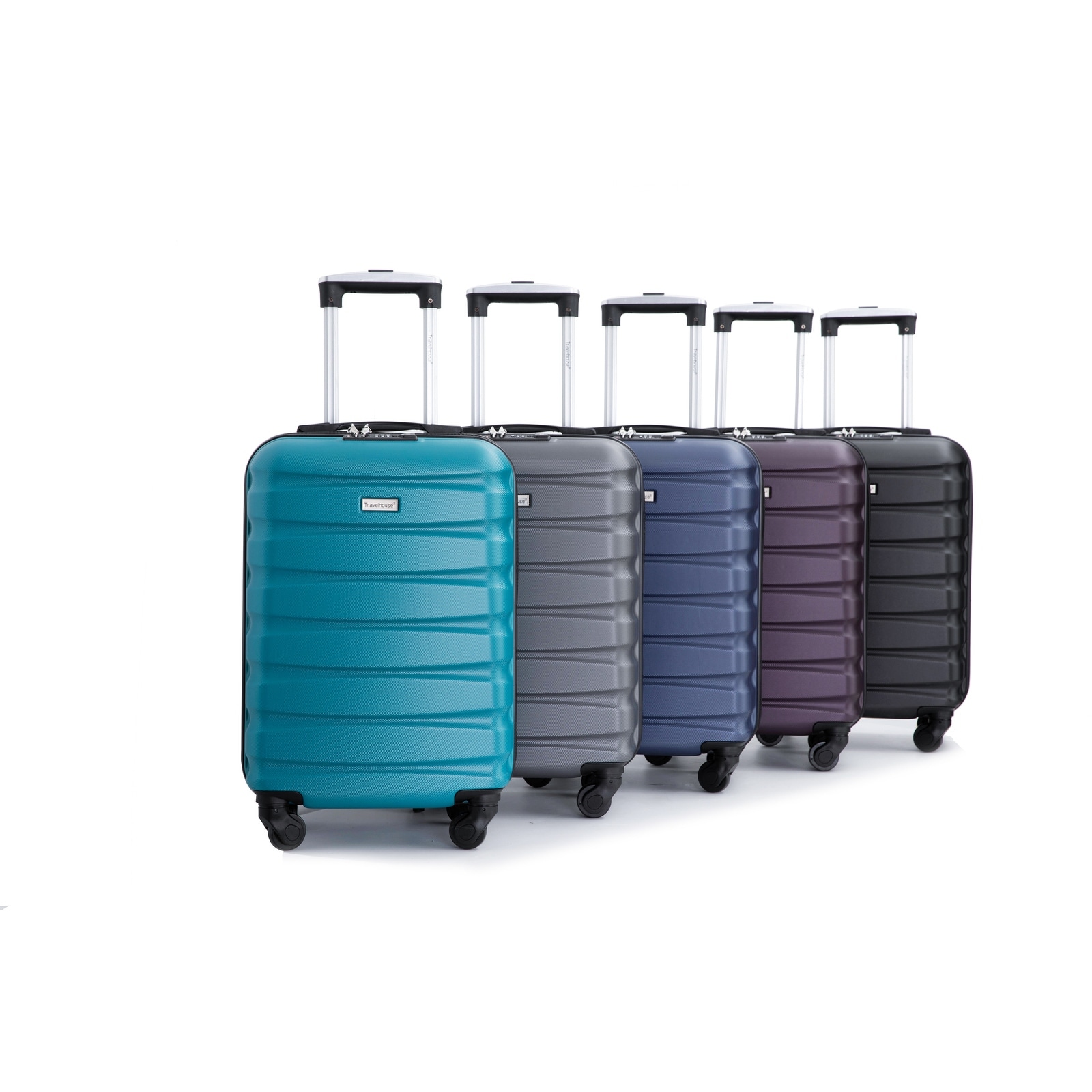 Hardside Expandable Spinner Wheel Luggage 3 Piece Luggage Sets ABS