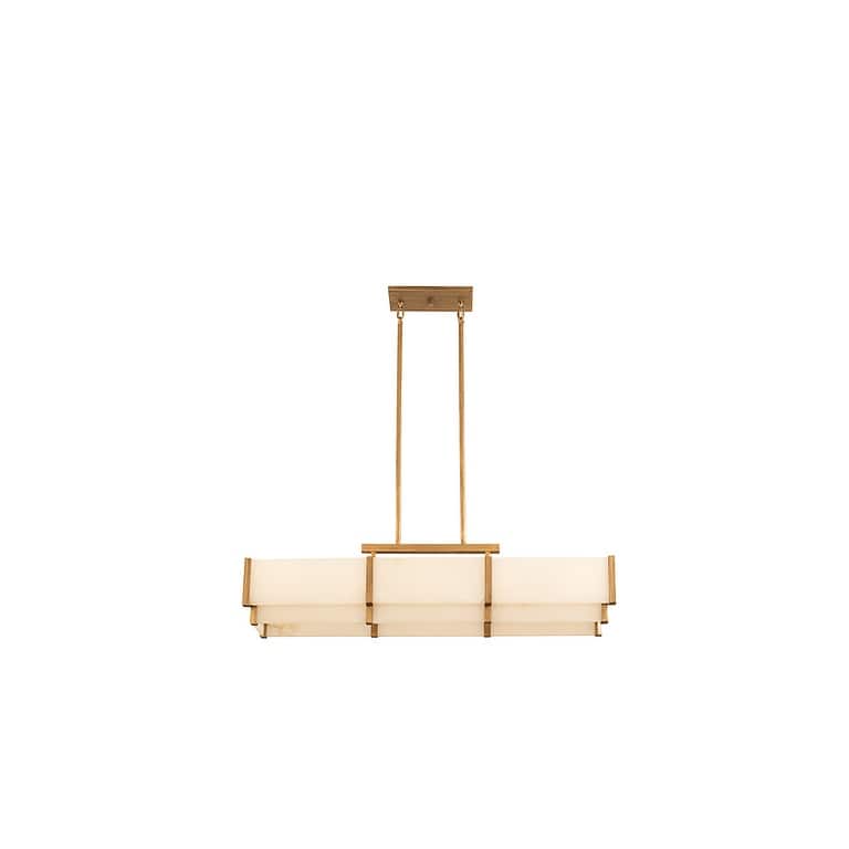 Savoy House 1-2330-5 Orleans 5 Light 44" Wide Linear Chandelier - Distressed Gold