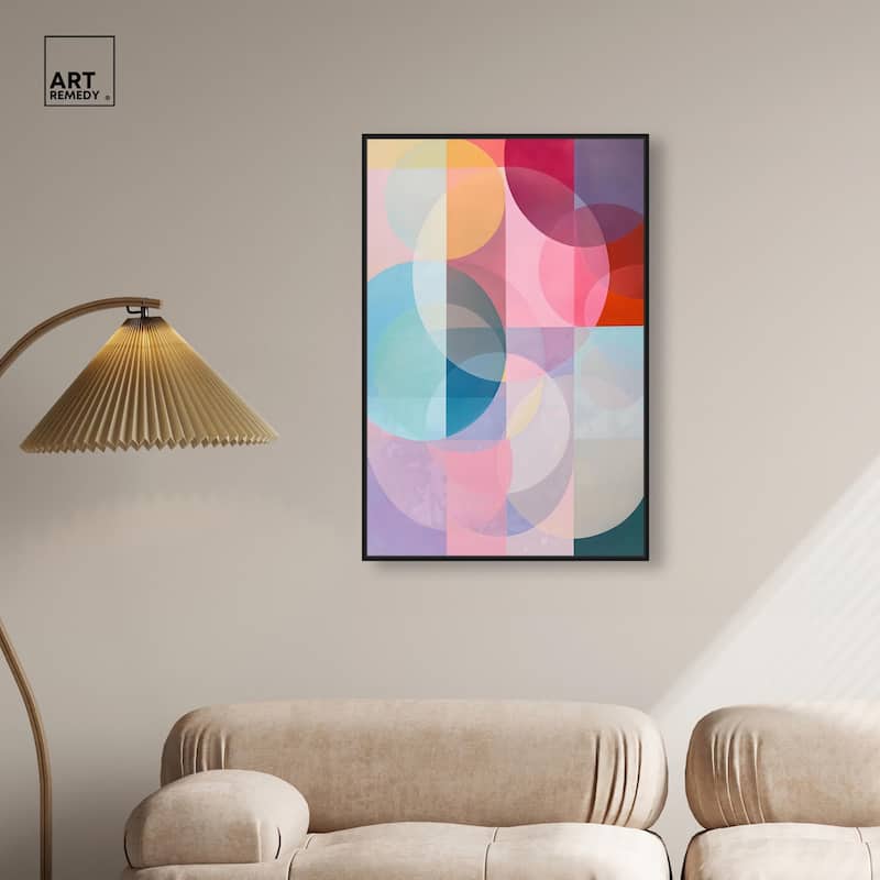 Oneiric Circles IV Canvas by Art Remedy
