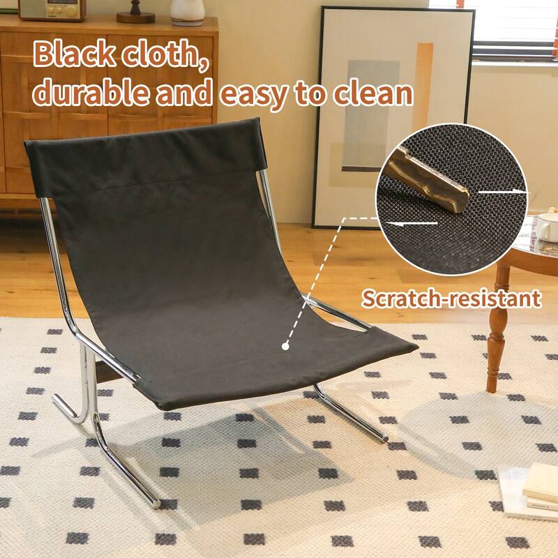 Faux Leather Upholstered Living Room Chair Accent Chair Reading Chair