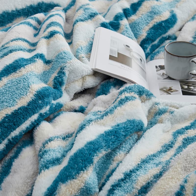 Cozy Rivers - Coma Inducer® Oversized Comforter Set - Creekside Turquoise