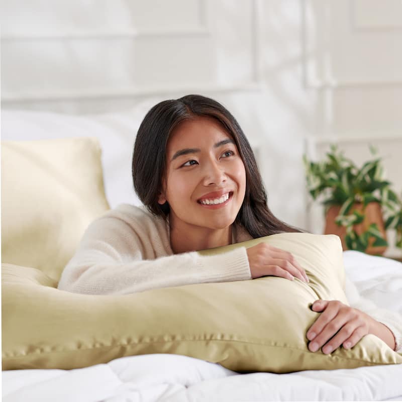 Bare Home Mulberry Silk Pillowcase for Hair and Skin, 19 Momme Silk