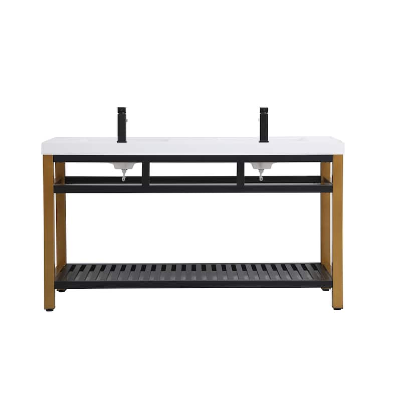 Orion 60 Inch Double Bathroom Vanity