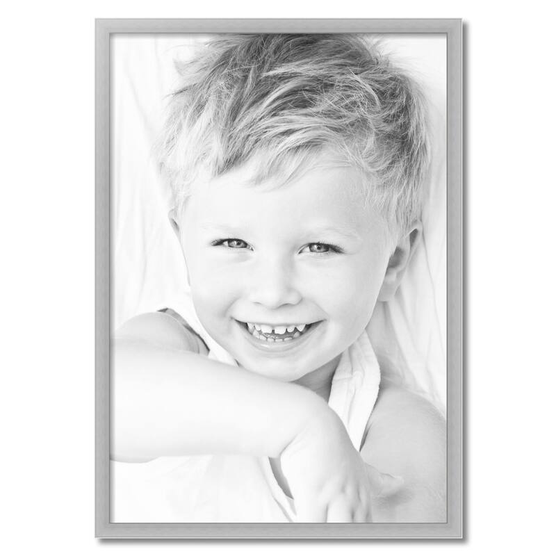 ArtToFrames Metro Modern 27x39 Inch Picture Frame, 1.25 Inch MDF Poster Frame Available in Multiple Colors (FRBW26-27x39)