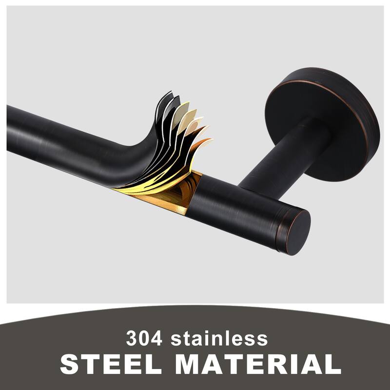 WOWOW Mutiple length Wall Mounted Stainless Steel Towel Bar