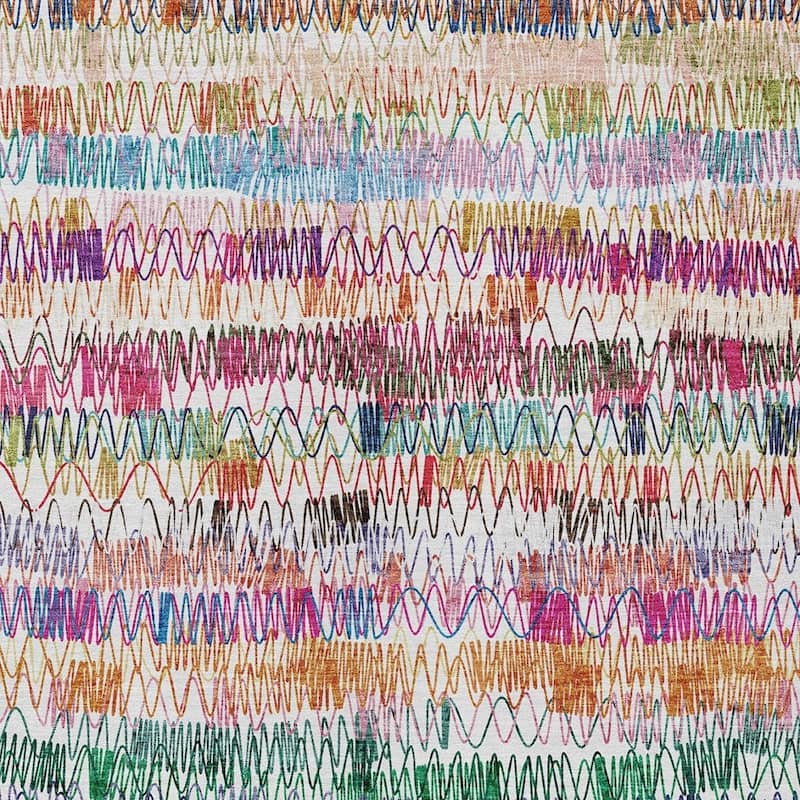HomeRoots Striped Transitional Rectangle Outdoor Rug