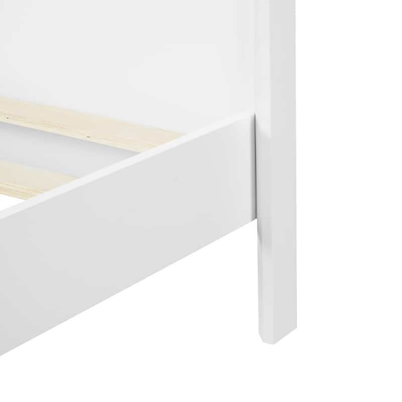 Christopher Knight Home- Alaric Solid Pine Wood Bed with Headboard