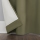 preview thumbnail 91 of 91, Sun Zero Cyrus Thermal Total Blackout Back Tab Curtain Panel, Single Panel