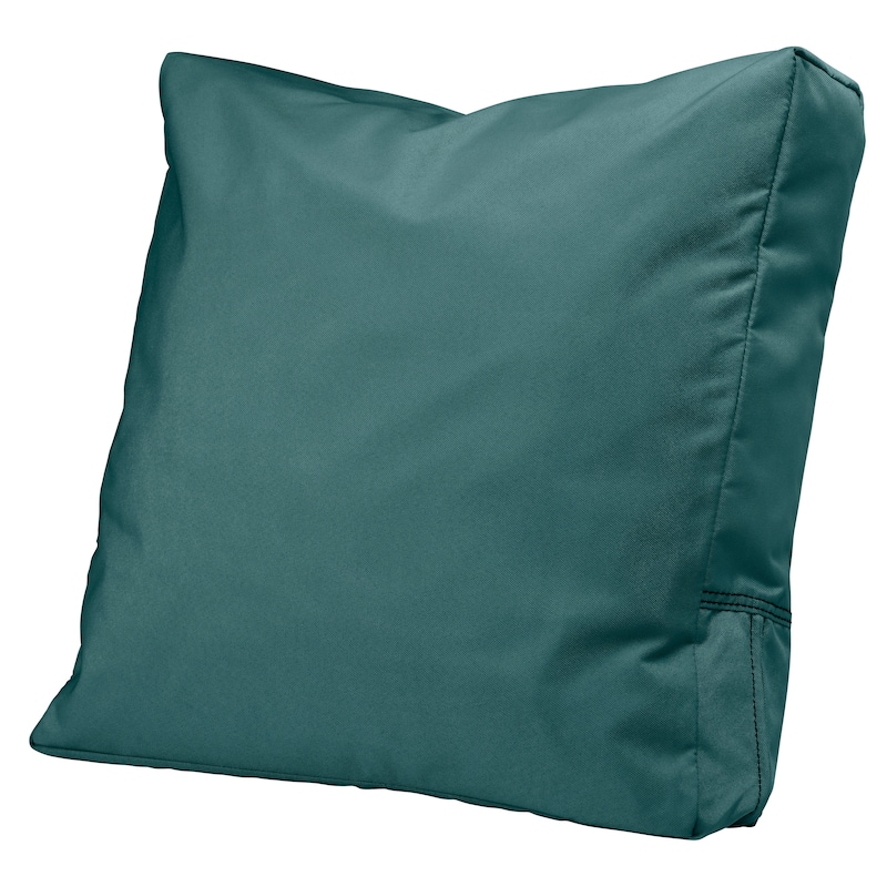 Ravenna Water-Resistant Patio Lounge Chair/Loveseat Back Cushion - 25"W x 22"H x 4"Thick - Mallard Green