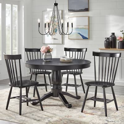 Simple Living Kale Black 5-piece Dining Set