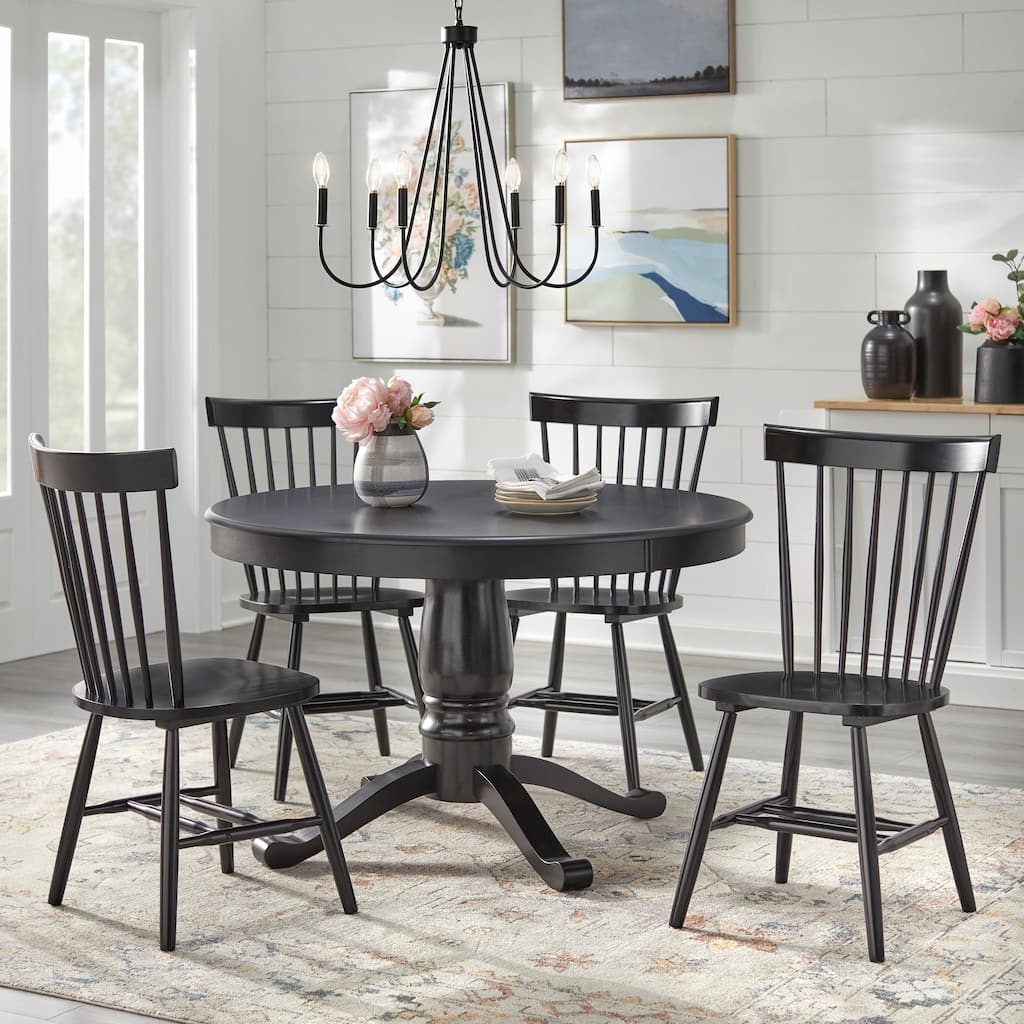 Simple Living Kale Black 5-piece Dining Set