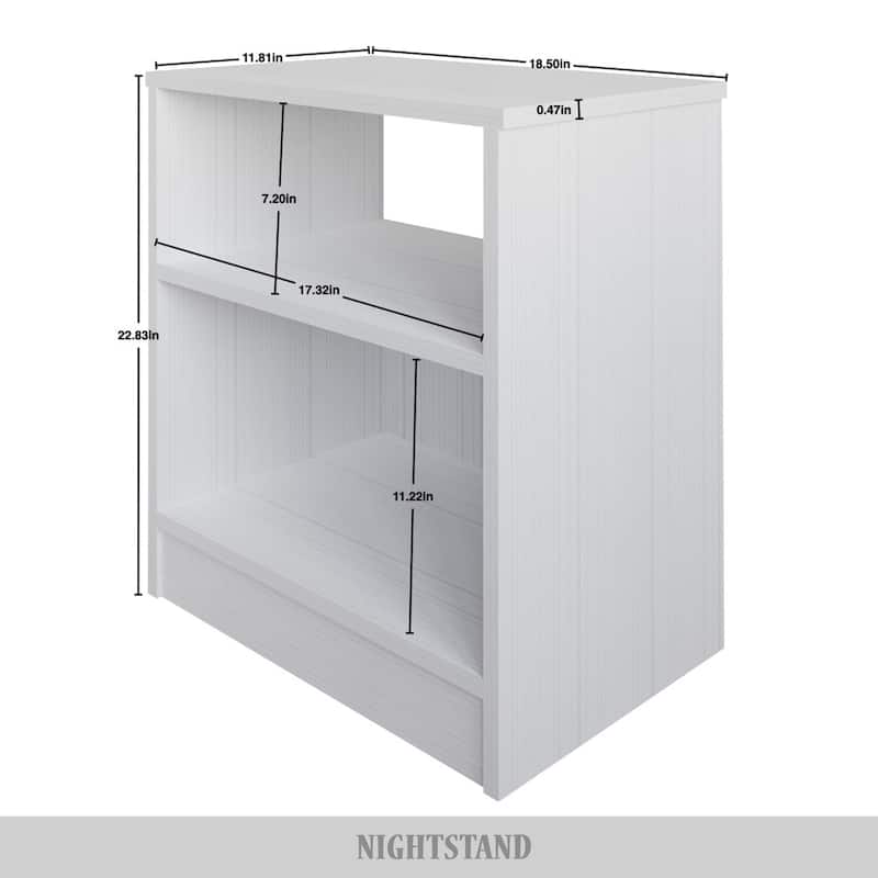 CraftPorch Classic and Simple Modern Nightstand