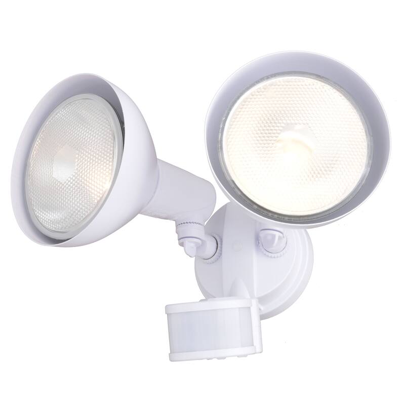 Motion Sensor Dusk to Dawn Outdoor Security Flood Light - 240 Degree Range - 85 Ft