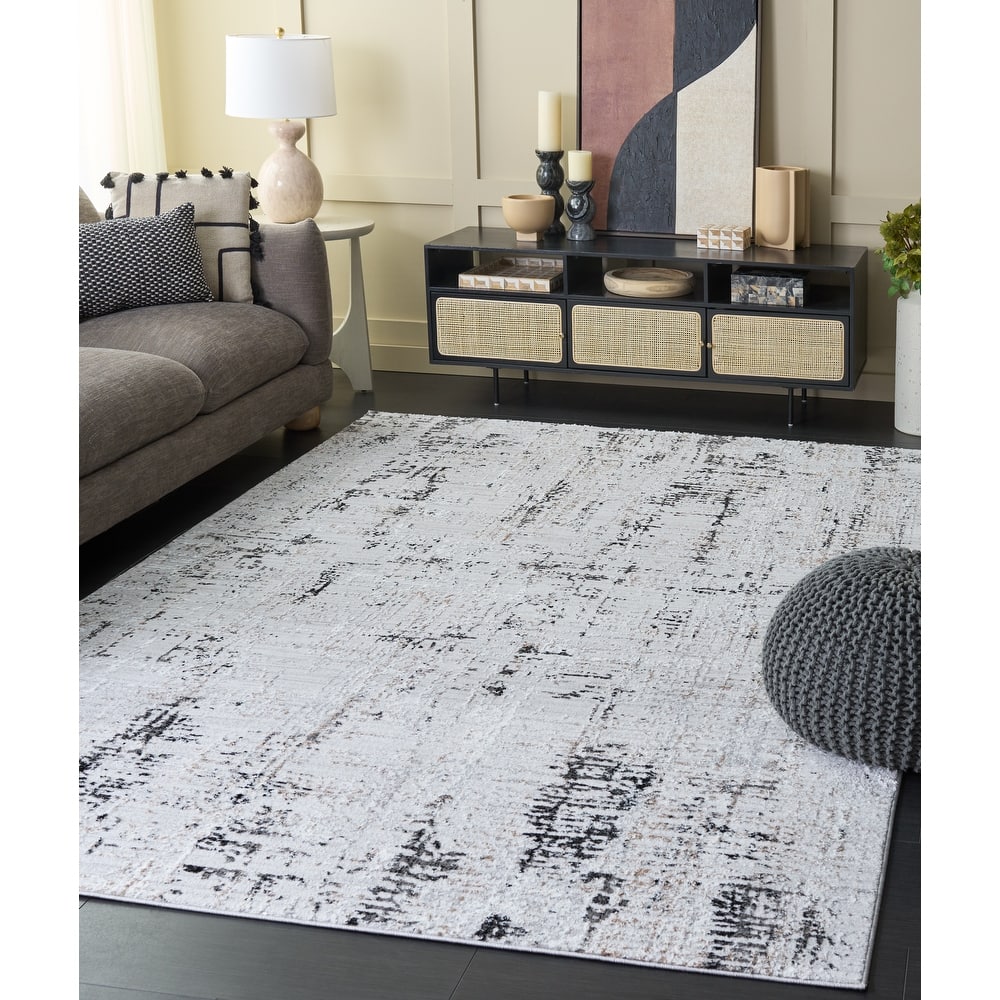 SAFAVIEH Parker Denise Glam Abstract Rug