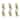 Abode Homewares Lemon Orchard Acrylic Drinking Glass - Yellow - Set of 6