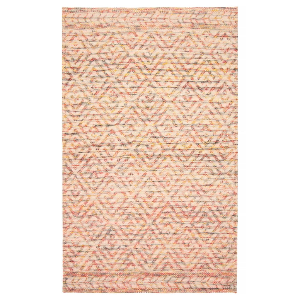 ECARPETGALLERY Braid weave Sienna Copper Wool Rug - 5'2 x 8'2