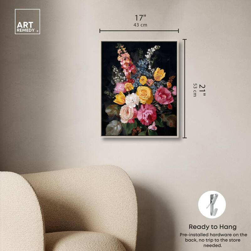 Garden Richness I Canvas by Art Remedy