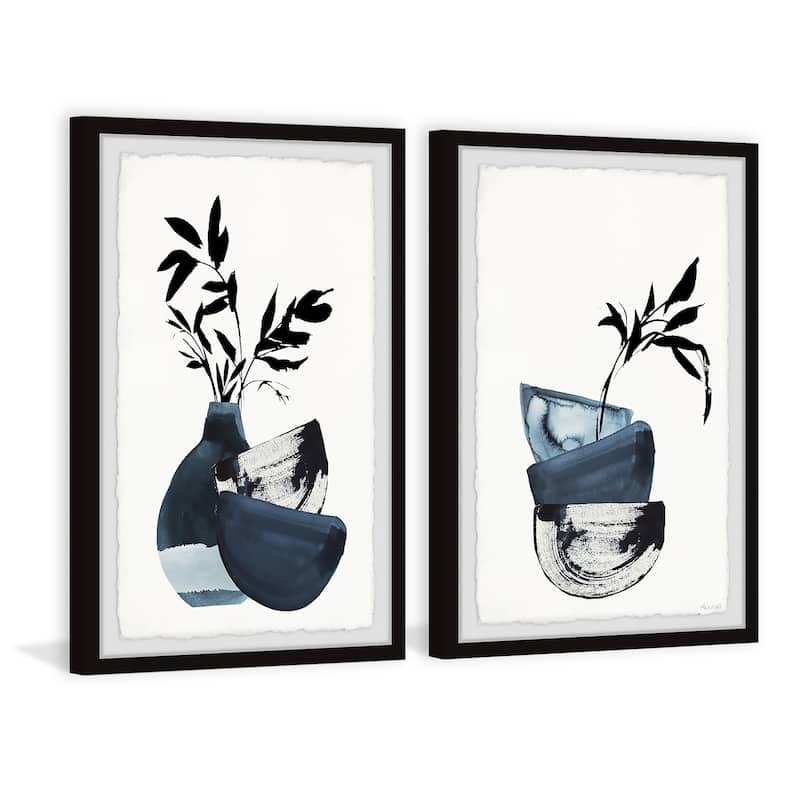 Bamboo Arrangement Diptych
