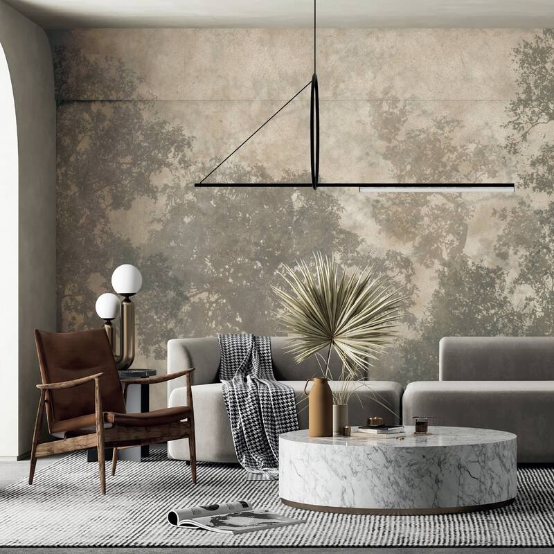 Ethereal Forest Mist Wallpaper Mural