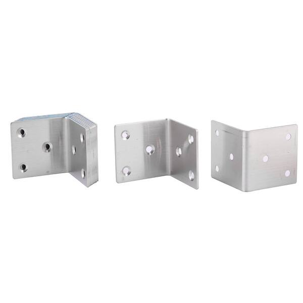 Shop Household Metal L Shaped 6 Holes Shelf Cabinet Corner Brace
