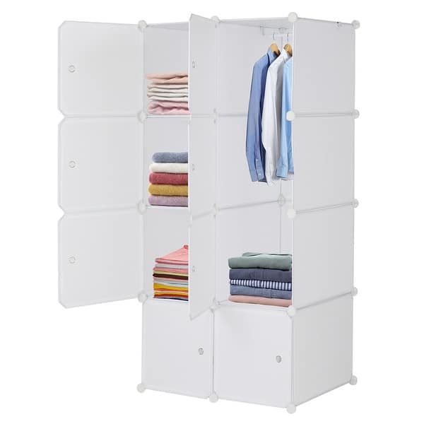 Cube 3 Cubby Storage Shelf Organizer Stackable Counter Cabinet Top